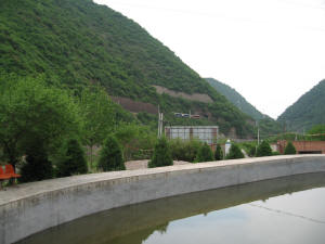 Mountains south of town