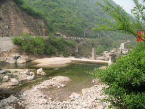 Mountain stream at the Goat Restaurant (no goats)