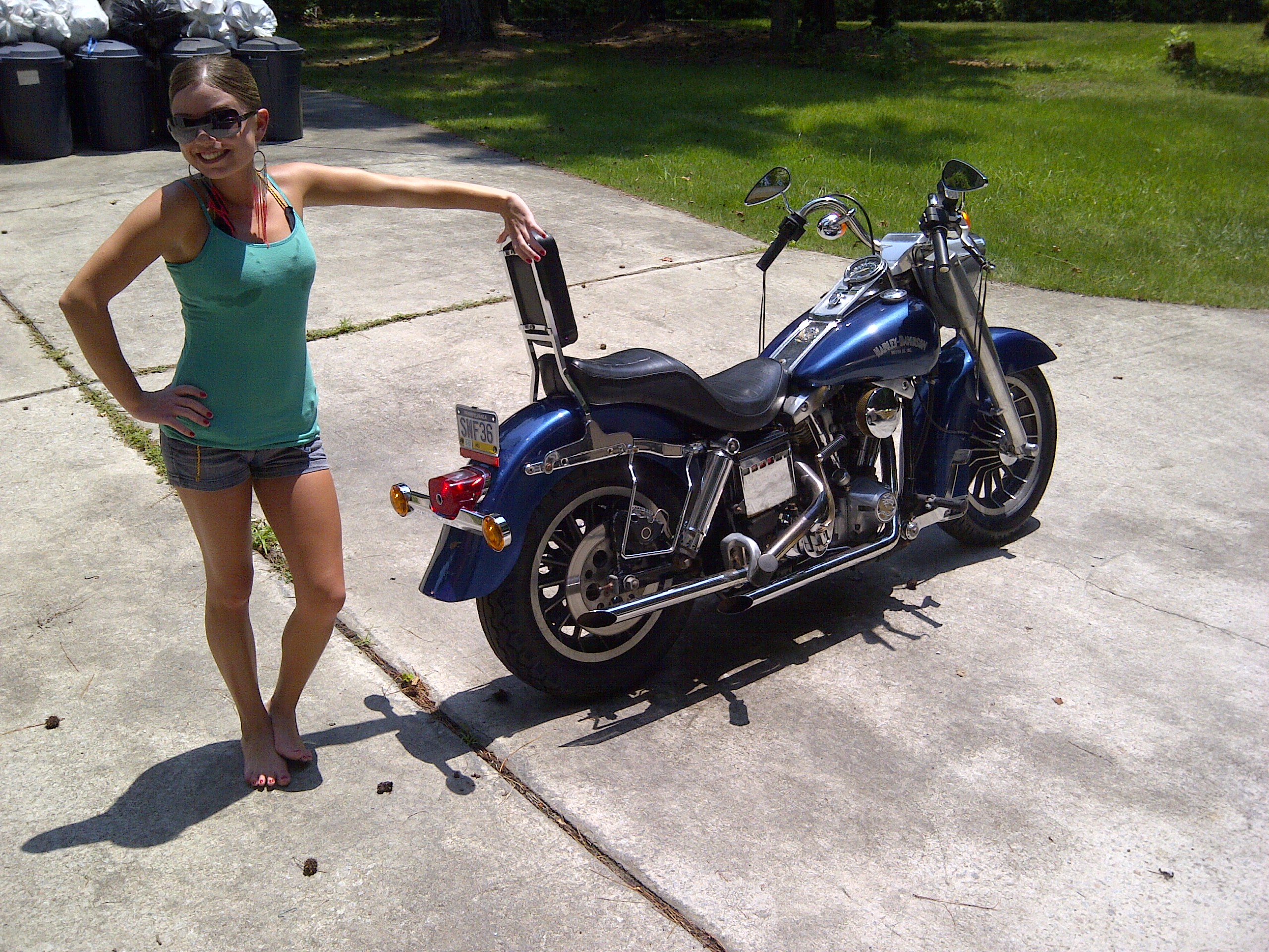 Ashley and Charley's CLEAN 1983 FLHS Harley-Davidson