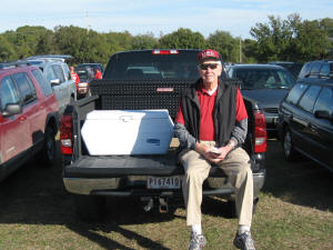 Dad, tailgating