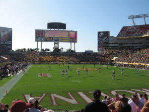 Raymond James Stadium, Tampa