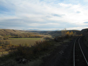 East of Great Falls, MT on RMS 11