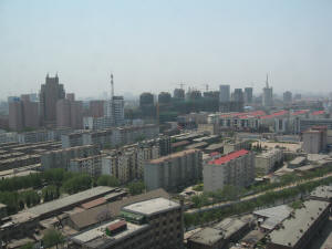Qinhuangdao from the International Trade Hotel