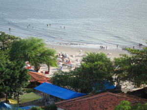 View from Amer. Flats Hotel