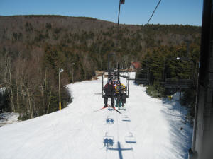 Marion and Patti on Cascade