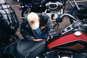 Craig with spark plug wire problems in Knoxville - Day 1