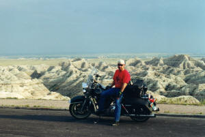 Craig in the Badlands of South Dakota