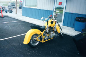 Clown Bike ridden by sliced T shirt wearing Clown from NC (of all places)