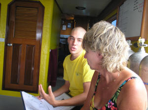 Bustie and Janie on the Excalibur II